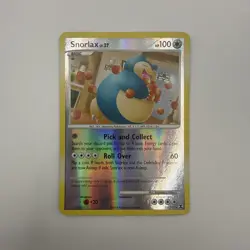 Snorlax 33/111 Rising Rivals Reverse Holo Rare Pokemon Card NM/LP - Image 1