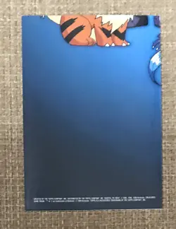 Meowth TV11 #52 Non Holo 1999 Pokemon Topps TV Animation Edition Puzzle Card NM - Image 2