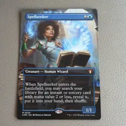 Spellseeker (Borderless) Commander Masters Regular - Image 1