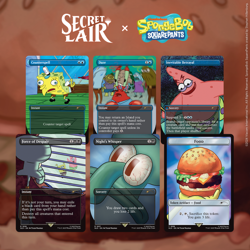 SEALED: Secret Lair Spongebob - Internet Sensation non-Foil: MTG Magic - Image 3