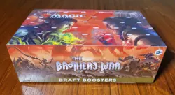 The Brothers' War Draft Booster Box - NEW SEALED - Magic The Gathering MTG - Image 1