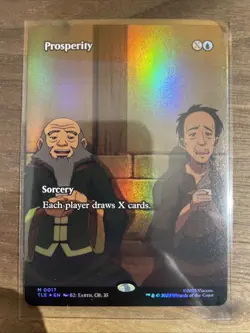 Foil Prosperity (borderless Foil) /NM MTG Avatar: The Last Airbender Eternal - Image 1