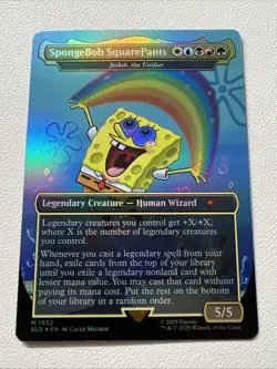 SpongeBob SquarePants 1932 Rainbows Foil Secret Lair Drop SLD MTG NM - Image 1
