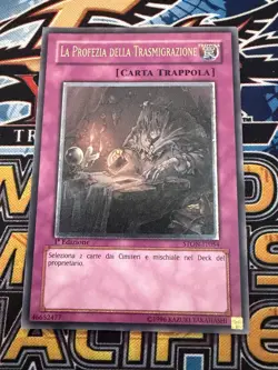 Yu-Gi-Oh! The Transmigration Prophecy Ultimate Rare STON-EN054 Italian 1st Ed LP - Image 2
