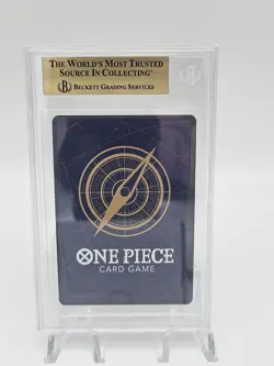 2026 One Piece The Azure of Sea's Seven OP14119 Dracule Mihawk Alt Art BGS 10 - Image 2