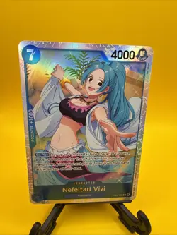 One Piece TCG English EB04-025 Nefeltari Vivi SR Foil Near Mint - Image 1