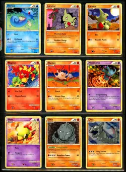 2010 Pokemon UNLEASHED Set HeartGold & SoulSilver Series NON HOLO Cards Lot RARE - Image 4