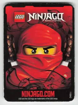 2012 LEGO Ninjago TCG - SPITTA - Non Holo Lightning Character Card #12/125 - Image 2