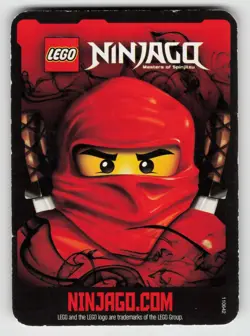 2012 LEGO Ninajgo TCG - RETREAT - Holo Fire Card #47/125 - Image 2