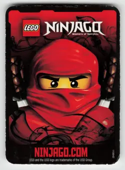 2012 LEGO Ninjago TCG - RATTLA - Non Holo Character Card #22/125 - Image 2