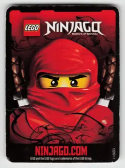 2011 LEGO Ninjago Masters of Spinjitzu - MAGNETIZE Non Holo Card #20/81 - Image 2