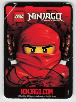 2012 LEGO Ninjago TCG - SAMURAI X - Non Holo Character Card #5/125 - Image 2