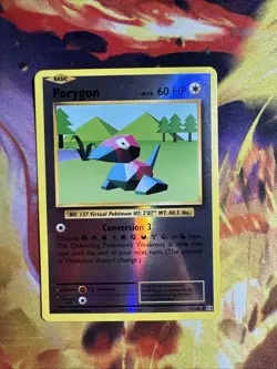 Pokemon XY Evolutions 2016 Porygon Reverse Holo Card #71/108 - Image 1