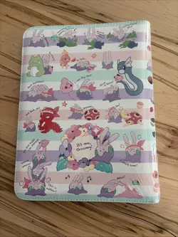 We're Goomy Zip Binder Pokemon Center Exclusive 9 Pocket 360 Cards NEW IN HAND - Image 2