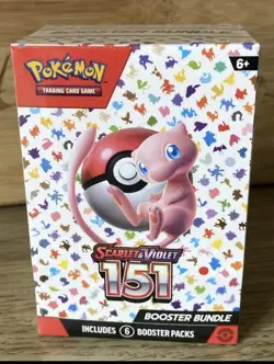 Pokemon TCG 151 Scarlet and Violet Booster Bundle Trading Cards Set - SEALED 820650853210 - Image 1