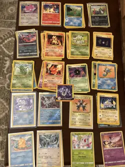 Pokemon Card lot 100 Vintage rare holo, modern holos and rare E Reader Full Arts - Image 1