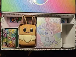 Pokemon Prismatic Evolutions Super Premium Collection Box, accessories, NO CARDS - Image 1