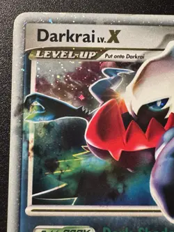 Darkrai LV.X 104/106 D&P Great Encounters Pokemon Card Holo Foil Rare MP - Image 3