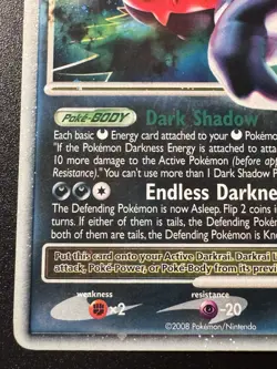 Darkrai LV.X 104/106 D&P Great Encounters Pokemon Card Holo Foil Rare MP - Image 5