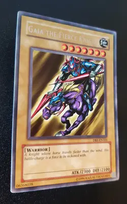 Yu-Gi-Oh! Gaia The Fierce Knight DB1-EN103 Dark Beginning 1 Unlimited NM - Image 2