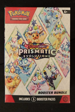Pokemon Prismatic Evolutions Booster Bundle, 6 English Packs, Factory SEALED!! - Image 2