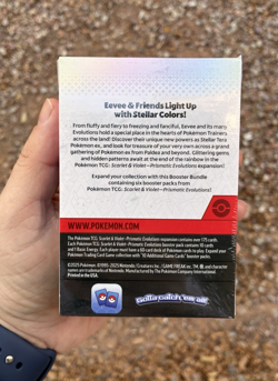 Pokemon Prismatic Evolutions Booster Bundle, 6 English Packs, Factory SEALED!! - Image 3