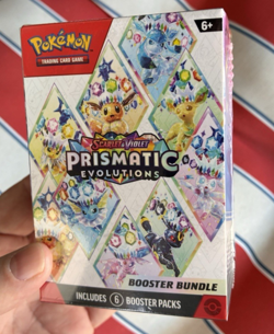 Pokemon Prismatic Evolutions Booster Bundle, 6 English Packs, Factory SEALED!! - Image 5