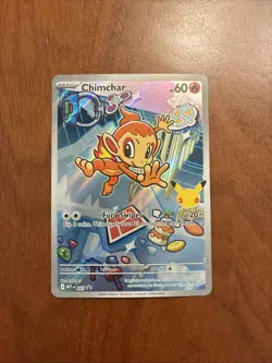 2026 Pokemon TCG 30th Anniversary First Partner Black Star Promo Chimchar 041 - Image 1