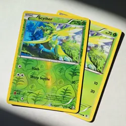 REVERSE HOLO Scyther 7/149 Boundaries Crossed Black & White Pokemon Card - Image 1