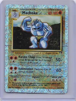 Machoke 51/110 Uncommon Legendary Collection Pokemon Reverse Holo LP - Image 2