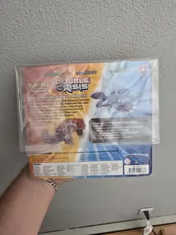 Pokemon Double Crisis 4 Pack Blister With Team Aqua Pin And Coin 2015 Sealed - Image 2