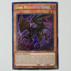 Dark Beckoning Beast - RA03-EN027 - NM - Secret Rare - 1st ed - Yugioh - Image 1