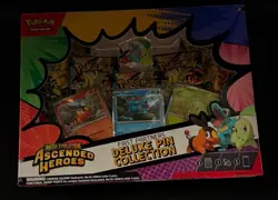 Pokemon TCG: Mega Evolution-Ascended Heroes First Partners Deluxe Pin Collection - Image 1