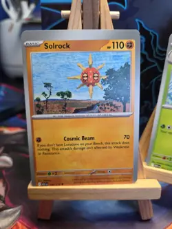 Miscut Ascended Heroes Miscuts Pokemon Cards Solrock 106 + Gloom 002 Card - Image 3