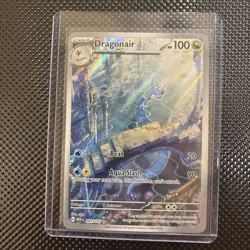 Pokemon TCG Dragonair 181/165 Sv: Scarlet & Violet 151 Holo NM Illustration Rare - Image 1
