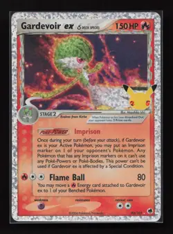 Gardevoir ex 93/101 Celebrations: Classic Collection Pokemon NM - Image 1