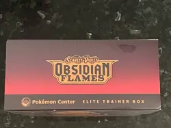 Pokemon Obsidian Flames Pokemon Center Etb Sealed - Image 3
