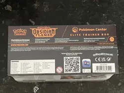 Pokemon Obsidian Flames Pokemon Center Etb Sealed - Image 5