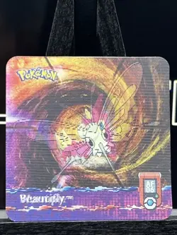 Artbox Pokemon Advanced Action Flipz (2003) AF06 Wurmple, Silcoon & Beautifly - Image 3
