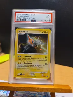 Rotom Holo 2008 Pokemon D & P GEAT ENCOUNTERS PSA MINT 9 #7 - Image 1