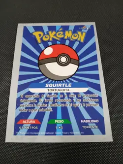 Pokemon 2024 Crealaser Database Peru Holo Squirtle 007 US Seller - Image 2