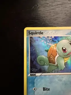 Pokemon TCG Squirtle EX Crystal Guardians 63/100 Reverse Holo Common - Image 3