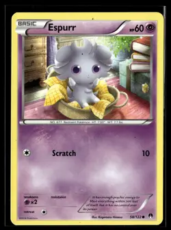 Pokemon XY - BREAKpoint #58/122 Espurr - Image 1