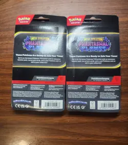 Pokemon TCG Phantasmal Flames - 2x Premium Checklane Blister (Greedent+Magcargo) - Image 2