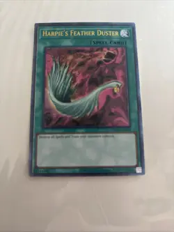 Yu-Gi-Oh! TCG Harpie's Feather Duster OP24-EN003 Ultimate Rare Unlimited NM - Image 1