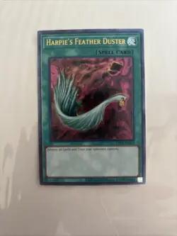 Yu-Gi-Oh! TCG Harpie's Feather Duster OP24-EN003 Ultimate Rare Unlimited NM - Image 2