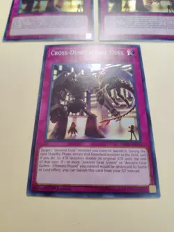 3x Yugioh! Cross-Dimensional Duel LED2-EN033 Super Rare 1st Ed VLP - Image 4