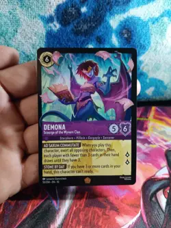 Lorcana Whispers in the Well Demona Legendary Regular Shipping Included - Image 1