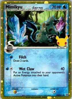 SWSH: Sword & Shield Promo Cards #SWSH136 Mimikyu (Delta Species) - Image 1