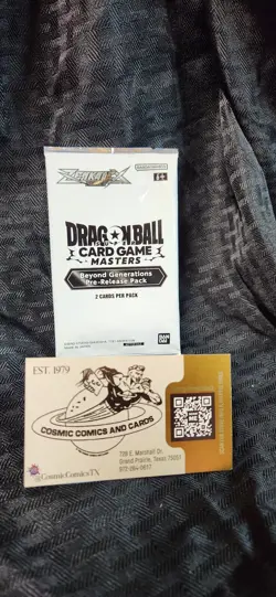 Dragon Ball Card Game Masters Beyond Generations Pre release Pack English - Image 1
